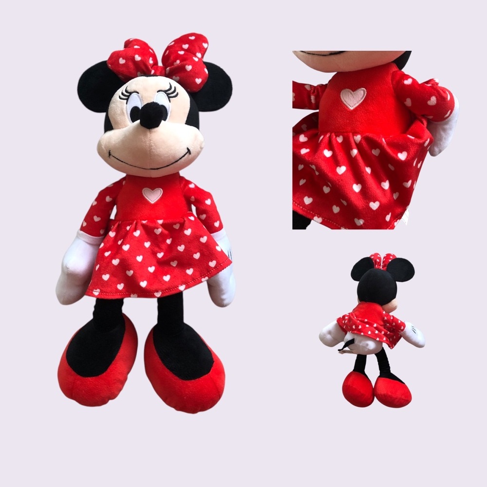 Disney Minnie Mouse Valentines 21” Plush